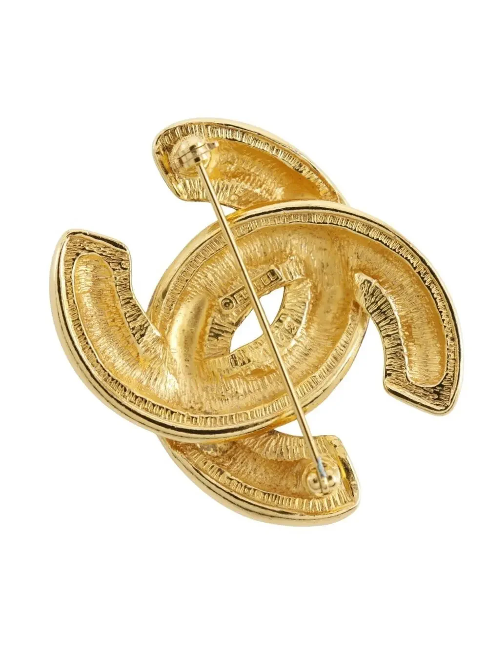 Chanel Cc Logo Brooch Metal #209859C94B